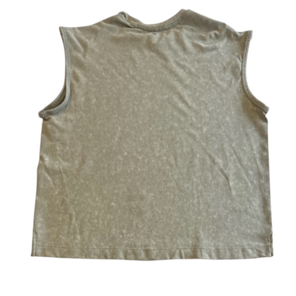 NWOT HARMONY BALANCE Stretchy Soft Sleeveless Sage Green Top Yoga Pilates XL